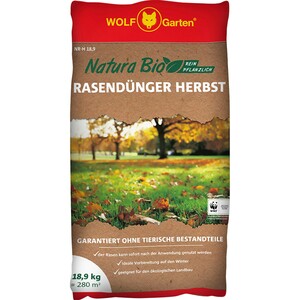 Wolf-Garten Herbst-Rasendünger Natura 18,9 kg