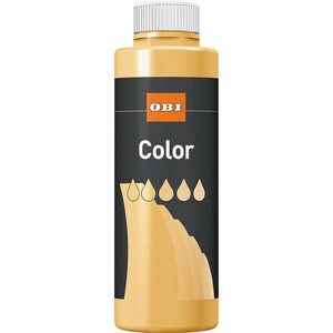 OBI Color  Voll- und Abtönfarbe Ocker matt 500 ml