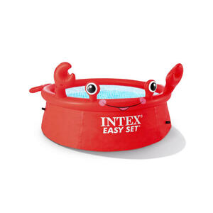 Intex - Easy Set - Pool - 183x51 cm - Rund - Aufblasbarer Pool - Krabben-Edition