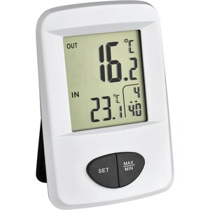 TFA Funk-Thermometer Base Weiß