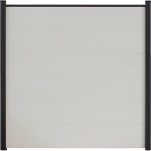 GroJa BasicLine Stecksystem Komplettset Weiß 180 x 180 cm
