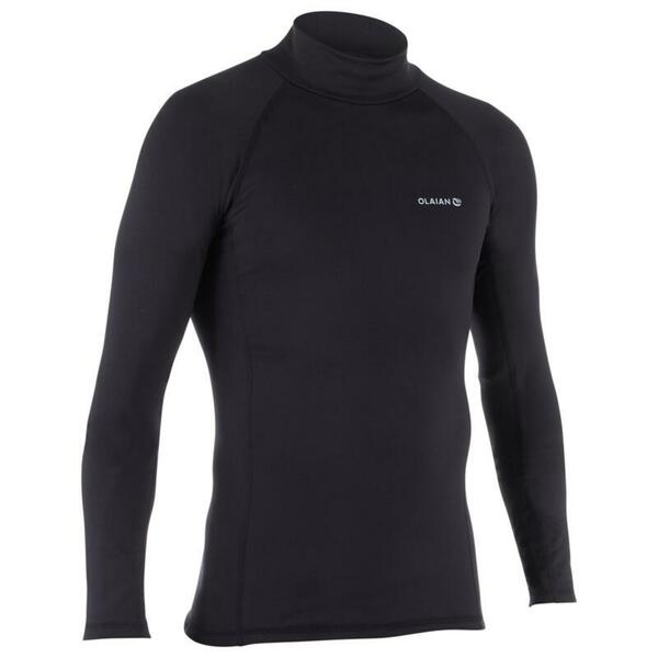 Bild 1 von UV-Shirt langarm Herren UV-Schutz 50+ 900 Fleece schwarz