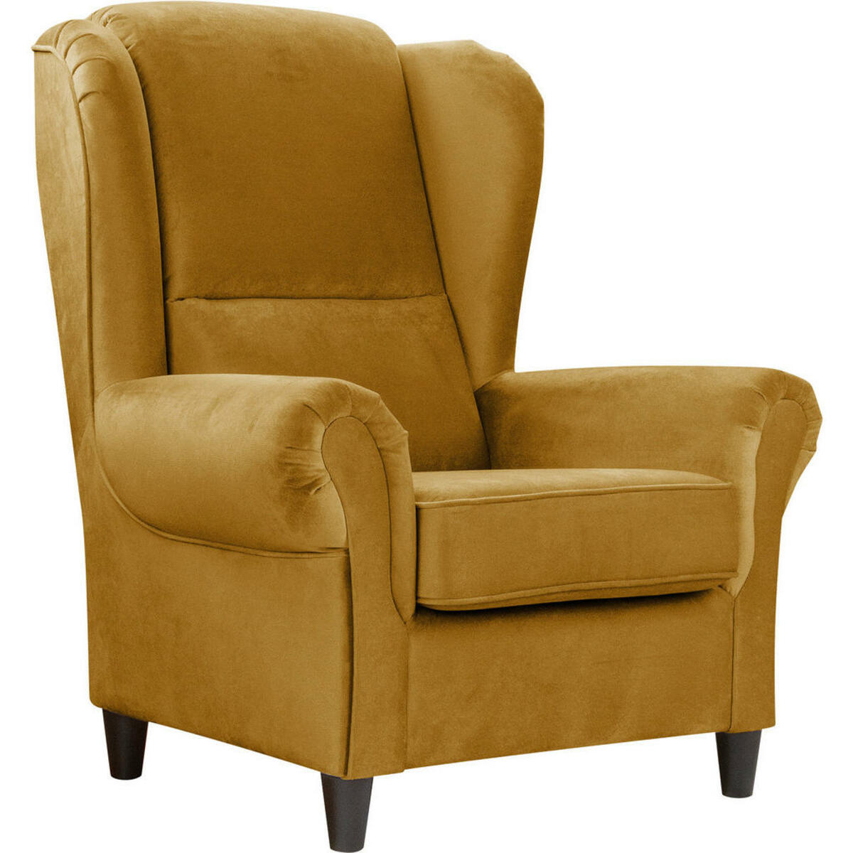 Bild 1 von Mid.you Ohrensessel, Senfgelb, Textil, 94x112x92 cm, Wohnzimmer, Sessel, Ohrensessel