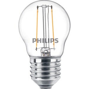 Philips LED-Leuchtmittel Tropfenform E27/2 W 250 lm Warmweiß klar
