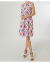 Bild 1 von Ärmelloses Kleid, Janina, elastischer Taillenbund, Blumendruck