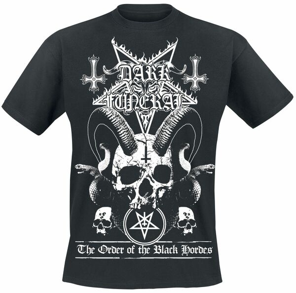 Bild 1 von Dark Funeral Order Of The Black Hordes T-Shirt schwarz