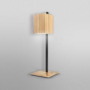 Ledvance Smart+ WiFi Tischlampe Decor Holz Tisch Schwarz 45,8 cm