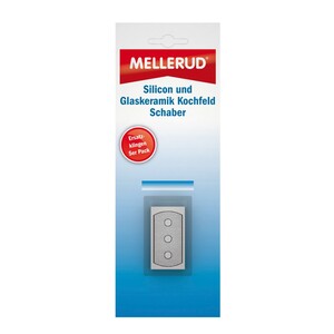 Mellerud Silikon- und Glaskeramikkochfeld-Schaber Ersatzklingen 5er Pack