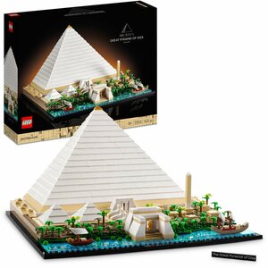 LEGO® Konstruktionsspielsteine »Cheops-Pyramide (21058), LEGO® Architecture«, (1476 St), Made in Europe