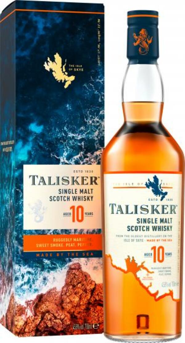 Bild 1 von Talisker Single Malt Scotch Whisky 10 years