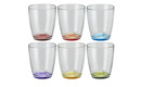 Bild 1 von Peill+Putzler Glas 6er-Set  Colore transparent/klar Glas Maße (cm): H: 9,9  Ø: [8.4] Gläser & Karaffen