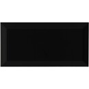 Bild 1 von Wandfliese Facette Metro Schwarz glänzend glasiert 10 cm x 20 cm