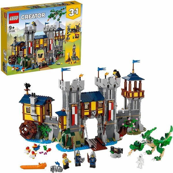 Bild 1 von LEGO® Konstruktionsspielsteine »LEGO® Creator 3in1 - Mittelalterliche Burg«, (Set, 1426 St)