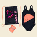 Bild 1 von Schwimm-Set 100 Start Mädchen Badeanzug, Brille, Kappe, Handtuch, Tasche koralle