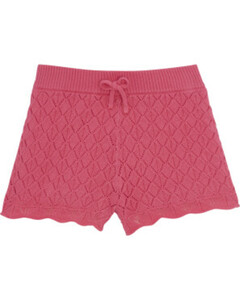 Pinke Strick-Shorts, Kiki & Koko, elastischer Bund, pink