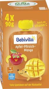 Bebivita Kinderspass Apfel-Pfirsich-Mango