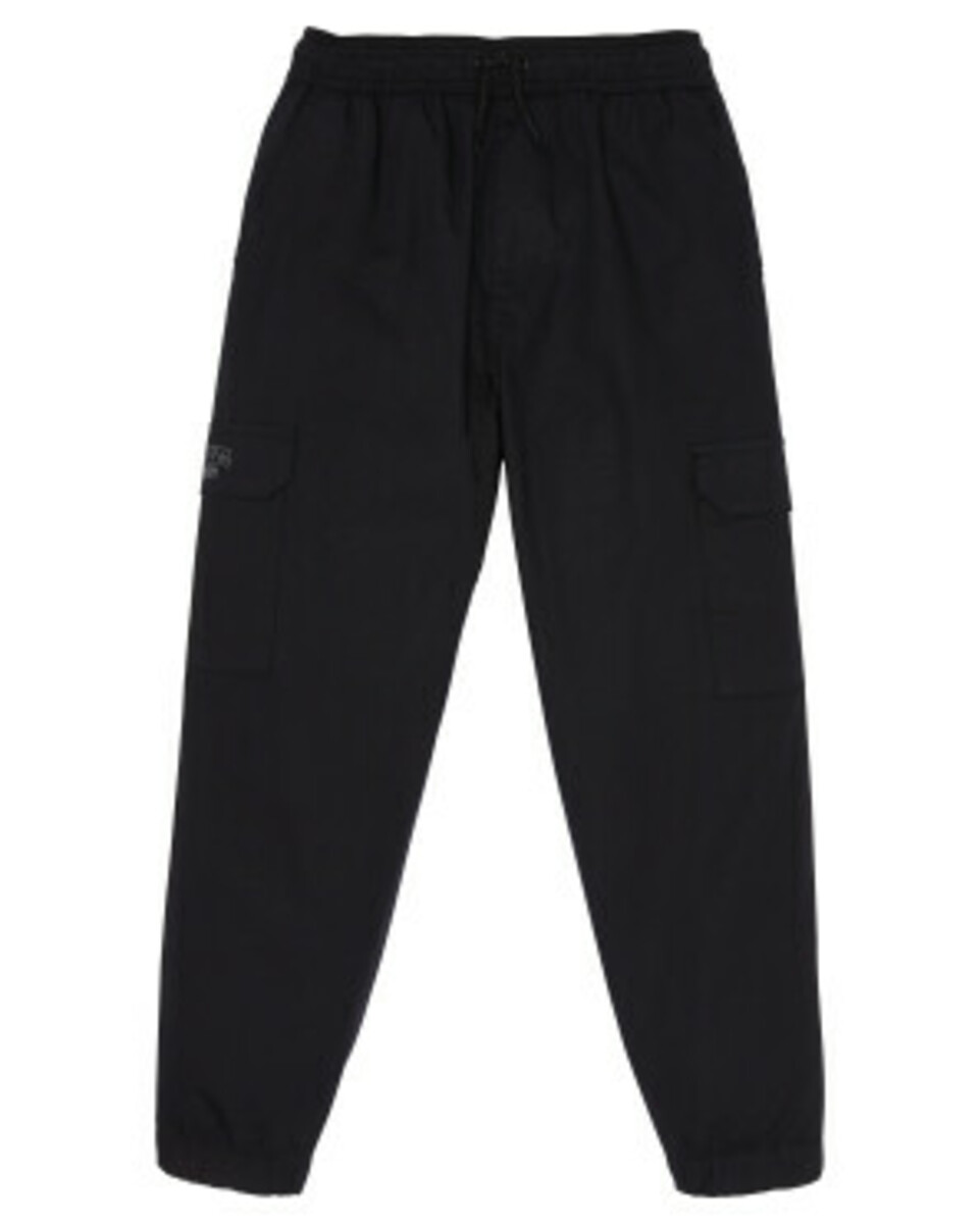 Bild 1 von Schwarze Cargohose, Y.F.K., elastischer Bund, schwarz