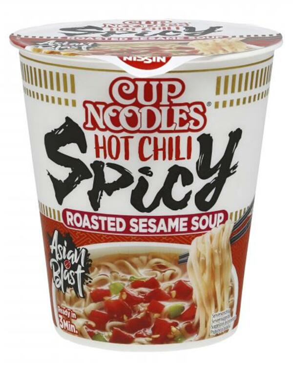 Bild 1 von Nissin Cup Noodles Soba Hot Chili Spicy