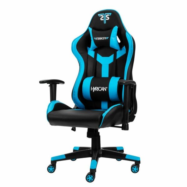 Bild 1 von Hyrican Gaming-Stuhl »"Striker Copilot" schwarz/blau, Kunstleder, 2D-Armlehnen, ergonomischer Gamingstuhl, Bürostuhl, Schreibtischstuhl, geeignet für Jugendliche und Erwachsene«