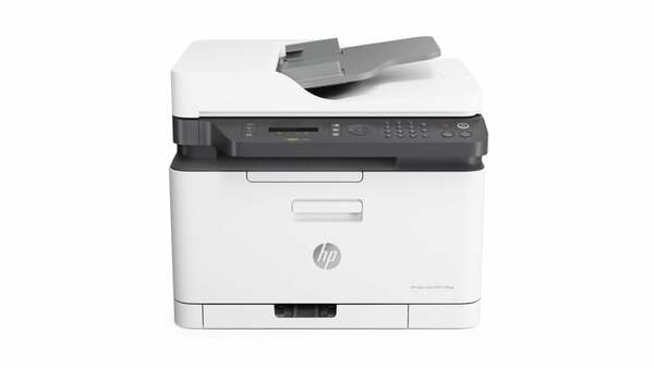 Bild 1 von HP Color Laser MFP 179fwg weiß Multifunktionsdrucker (Farblaserdrucker, 4-in-1, Fax, Scanner, Kopierer, WLAN, LAN, USB, Wi-Fi Direct, ADF)