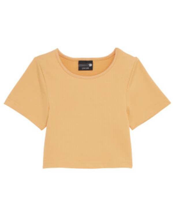 Bild 1 von Geripptes Sport-Shirt, Ergeenomixx, apricot