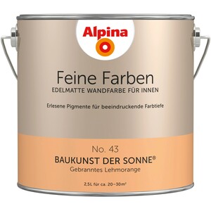 Alpina Feine Farben No. 43 Baukust der Sonne® edelmatt 2,5 Liter