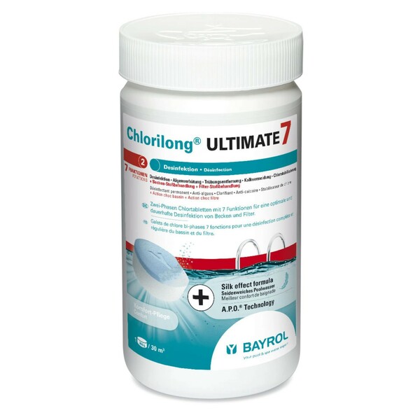 Bild 1 von Bayrol Chlorilong Ultimate7 Zwei-Phasen-Chlortablette 1,2 kg