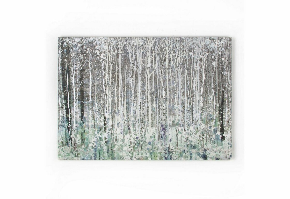 Bild 1 von Art for the home Leinwandbild Watercolour woods, Wald, Watercolour woods