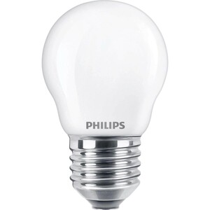 Philips LED-Leuchtmittel Tropfenform E27/6,5 W 806 lm Warmweiß matt