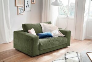 KAWOLA Sessel »MADELINE«, Doppelsessel Loveseat Cord versch. Farben