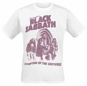 Black Sabbath Symptom Of The Universe T-Shirt weiß