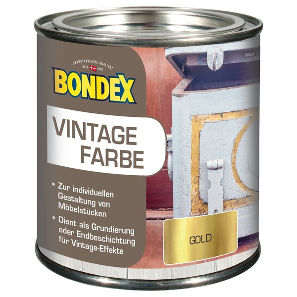 Bild 1 von Bondex Vintage Farbe Gold 375 ml