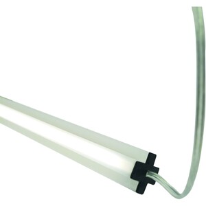 T & J LED-Zwischenleiste inkl. Solarpfostenkappe Gotland-Serie 20 x10x 1795 mm