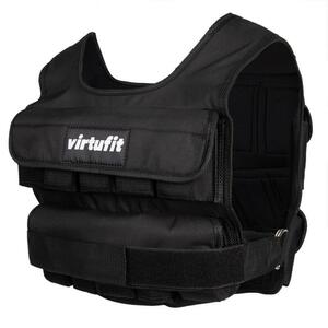 VirtuFit Gewichtsweste - Verstellbar - 10 kg - Schwarz