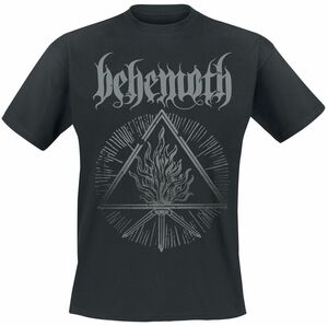 Behemoth T-Shirt - Furor Divinus - S bis XXL - für Männer - Größe L - schwarz  - Lizenziertes Merchandise!