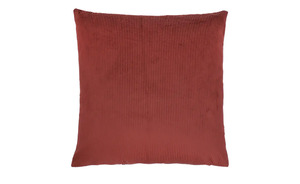 HOME STORY Kissen  Gia rot 100% Polyesterfüllung, 420 gr. Maße (cm): B: 45 Heimtextilien