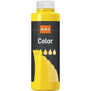 OBI Color  Voll- und Abtönfarbe Gelb matt 500 ml