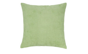 HOME STORY Kissen  Lisa grün 100% Polyester, 250gr. Maße (cm): B: 40 Heimtextilien