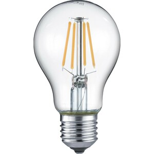 LED-Filament-Leuchtmittel EEK: A++ Tropfenform E27 / 4 W (470 lm), Warmweiß 2-er