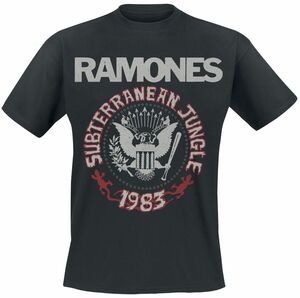 Ramones Subterranean Jungle T-Shirt schwarz