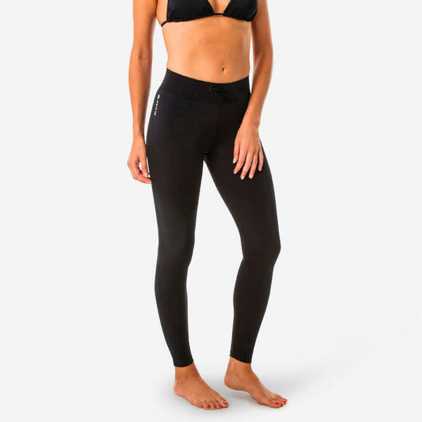 Bild 1 von UV-Leggings Damen UV-Schutz 50+ 100 schwarz