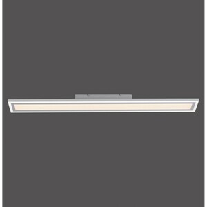 Leuchten Direkt LED-Deckenleuchte Edging Weiß 100 cm x 11,8 cm CCT