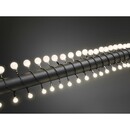 Bild 1 von Konstsmide LED Globelichterkette Rund 80 Groß&Klein Warmweiß Schwarz