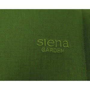Siena Garden Auflage Niedrigl. Stella Grün ca. 100x48x6 cm