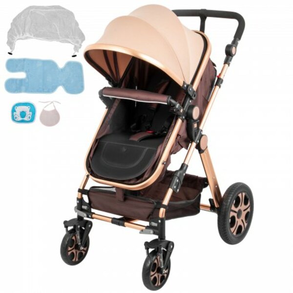 Bild 1 von Luxus Neugeborenen Wagen Säuglingswagen Faltbarer Kinderwagen