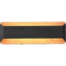 Bild 1 von Trio LED-Wandleuchte Arino 13,5W 1500 lm Schwarz matt Holz