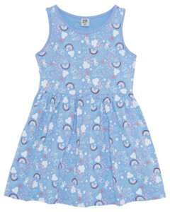 Süßes Kleid, Kiki & Koko, Rundhalsausschnitt, hellblau