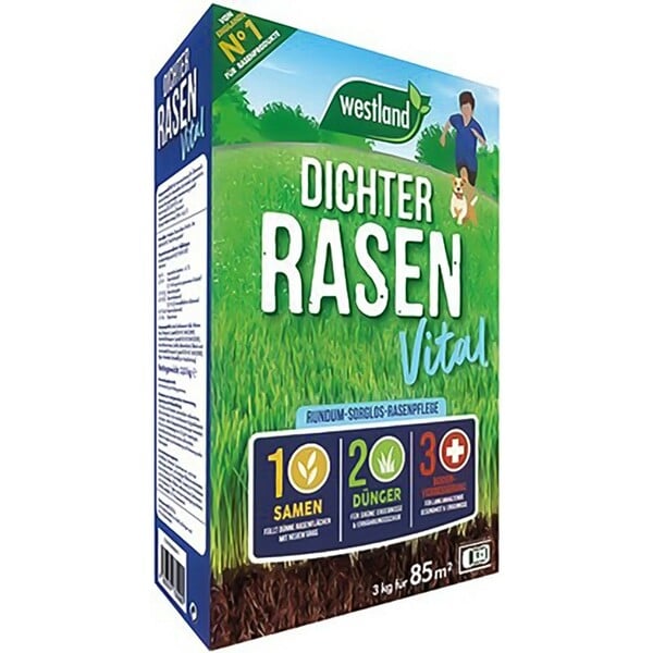 Bild 1 von Westland Rasenpflege "Dichter Rasen Vital" 3 kg für 85 m²