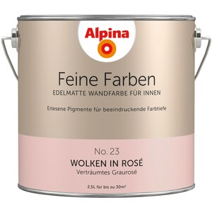 Alpina Feine Farben No. 23 Wolken in Rose edelmatt 2,5 Liter