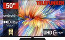 Bild 1 von Telefunken D50V950M2CWH LED-Fernseher (126 cm/50 Zoll, 4K Ultra HD, Smart-TV, Android TV, Dolby Atmos, USB-Recording, Google Assistent, Android-TV)